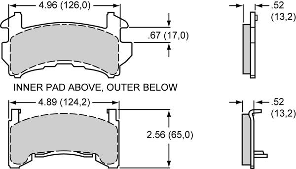 Pad Set, BP-20, D154